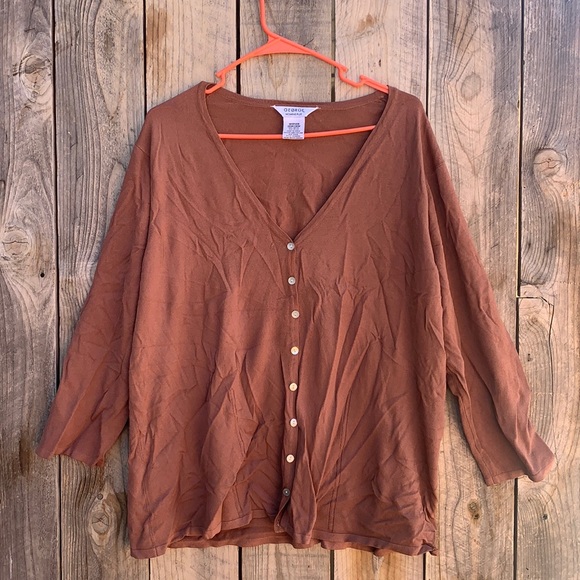 George Sweaters - George Relaxed Button Up Cardigan